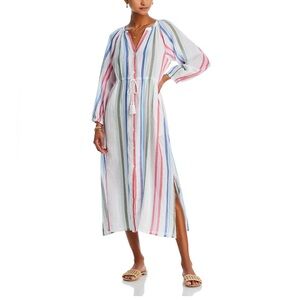 Tommy Bahama Multi Stripe Dobby Dress Cover Up medium